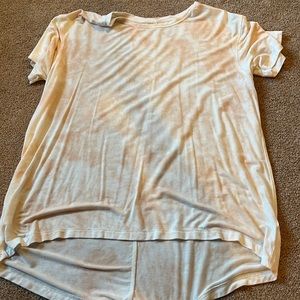 Light pink and white tye dye soft and sexy AE shirt